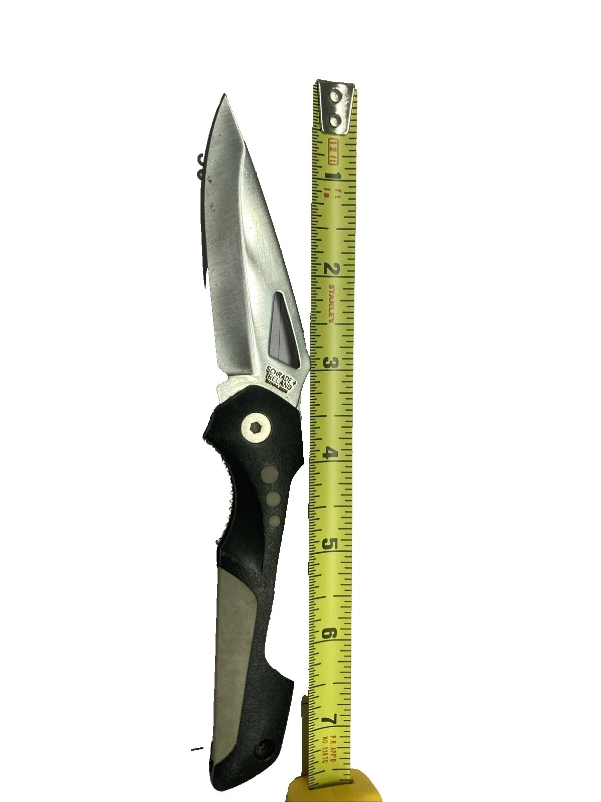 Schrade Stainless Steel Handle Black Collectible Knives, Swords, Blades, Armors & Accessories