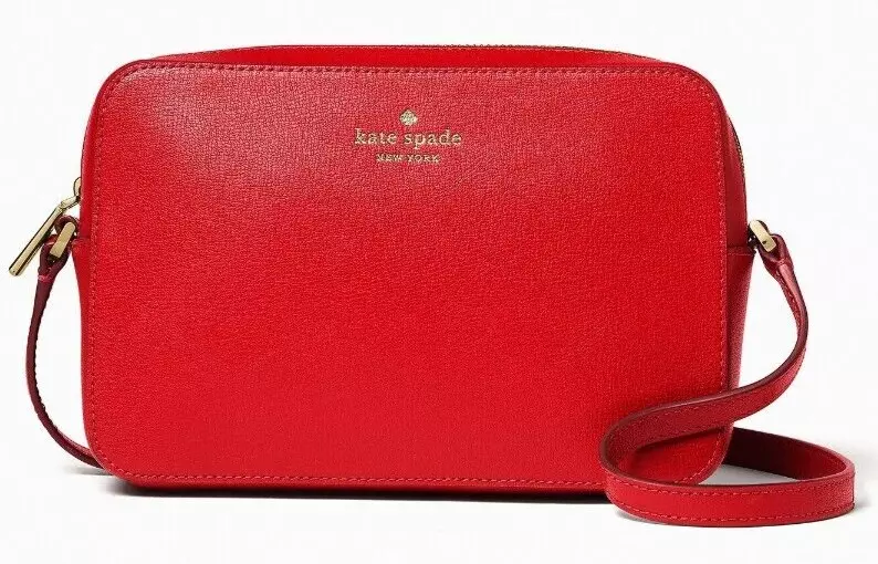 Buy KATE SPADE All Day Leather Tote Bag | Red Color Women | AJIO LUXE