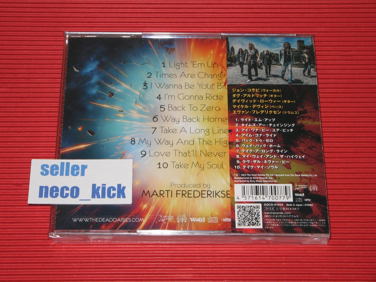 11B THE DEAD DAISIES LIGHT 'EM UP 2024 JAPAN CD | eBay