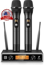 Microfono Profesional Dinamico de Mano Con Cable Para Fiestas Karaoke 200ft NEW