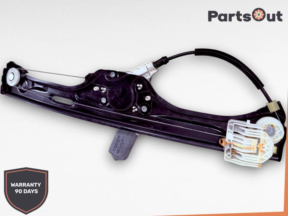 BMW X5 E70 2007-2013 puerta trasera derecha ventana cristal regulador con motor OEM Foto 3 de 4