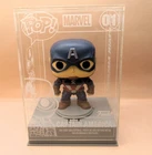 Funko Pop! Marvel: Die-Cast Captain America 01 2021 Summer Convention -No Box-