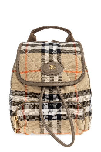 Burberry - Women - 'MINI' backpack with logo - Beige