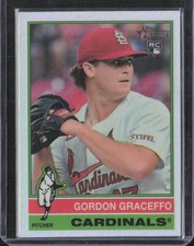 2025 Topps Heritage Chrome #153 Gordon Graceffo RC - St. Louis Cardinals - MINT