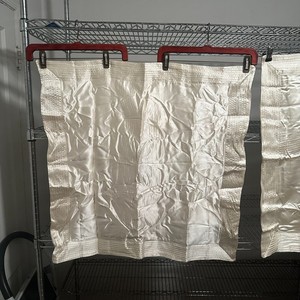 PAIR OF Lauren Ralph Lauren CREME COLORED EUROPEAN Pillow Shams