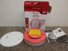 Kidde Battery Powered Smoke Detector with Photelectric Sensor and Voice Alerts 