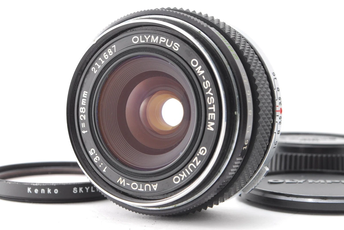F/3.5 Camera Lenses Olympus Zuiko 28mm Focal for sale | eBay