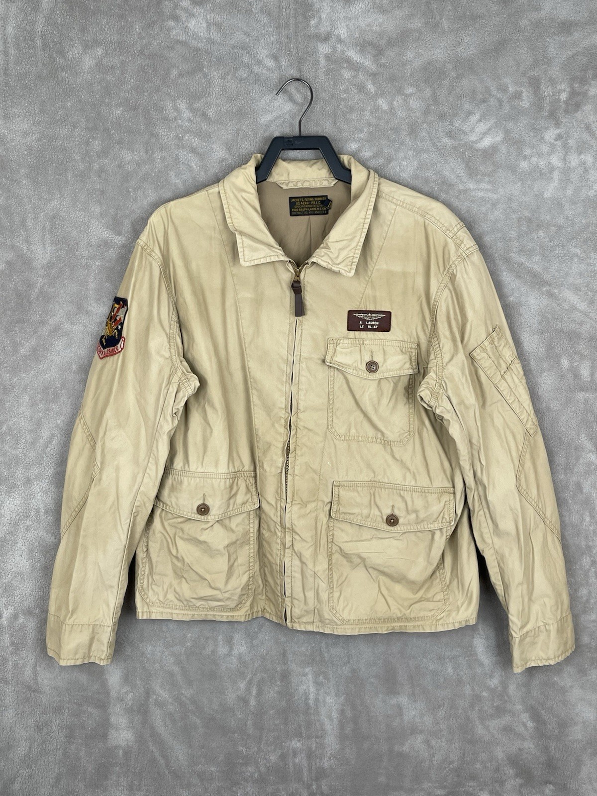 Polo Ralph Lauren Vintage US Airborne Military Flight Jacket
