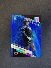2023 Donruss Elite Darnell Wright RC Blue Status #127 Bears Rookie #d 021/299