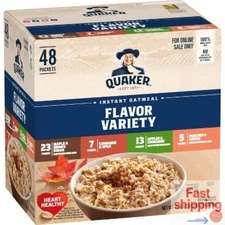 Quaker Instant Oatmeal Variety Pack - 70.5oz / 48ct