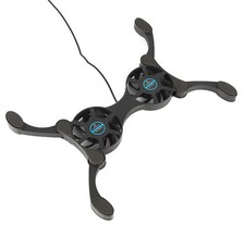 Dual USB Cooling Fan Pad Foldable Slim Fans Cooler Stand For Laptop PC Notebook