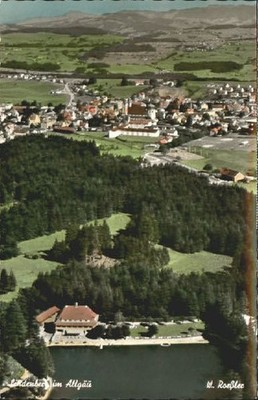 Lindenberg Allgaeu Lindenberg Fliegeraufnahme