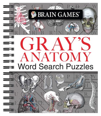 Brain Games - Gray's Anatomy Word Search Puzzles - spiral_bound Publications...