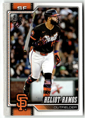 2026  Topps  MLB Series One  No. 8  Heliot Ramos