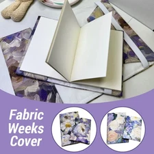 A4/A5/A6/B5 Fabric Book Cover Floral Handmade Cloth Novels Notebook Protectors