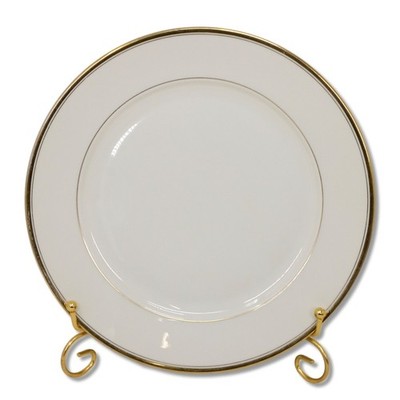 Rosenthal Princess Gold for Ovington Bros 9.5'' Dinner Plate Gold on Cream 1900
