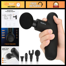 Portable Deep Tissue Massage Gun - Powerful Percussion Massager for Pain Relief,