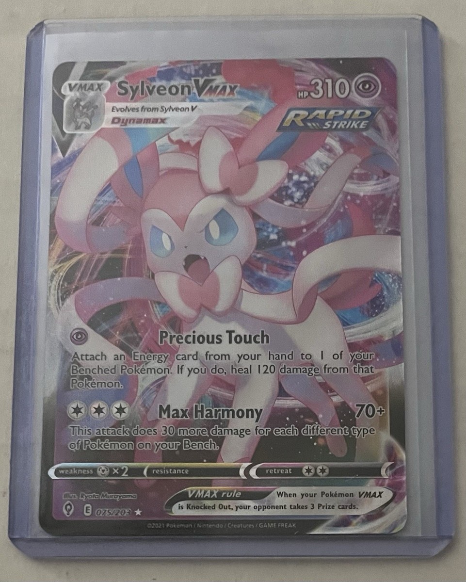 pokemon set with 203 cards Pokmon TCG Rayquaza VMAX Holo Ultra Rare Card Evolving Skies 111/203 [Fire] Abyssal Flames (30+) This attack does 20 more damage for each Energy card in your discard pile Armarouge Cards | Dex -