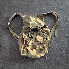 Rothco Camo Canvas Backpack Military Army Rucksack Drawstring Bag Vintage Style