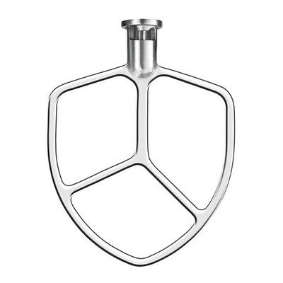 Stainless Steel Flat Beater for KitchenAid 5qt-6qt Bowl-Lift Stand Mixer, Fit fo