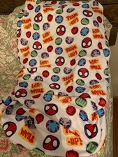 Marvel Spidey And His Amazing Friends Toddler Bed Crib Sheet Only