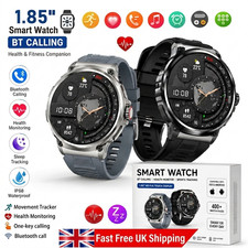 Reloj Inteligente V69 1.85 con Bluetooth Llamada Deportes Salud Fitness e IP68 Impermeable