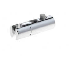 Image of Aqualisa 664910 22mm Push Button Shower Head Holder - Chrome