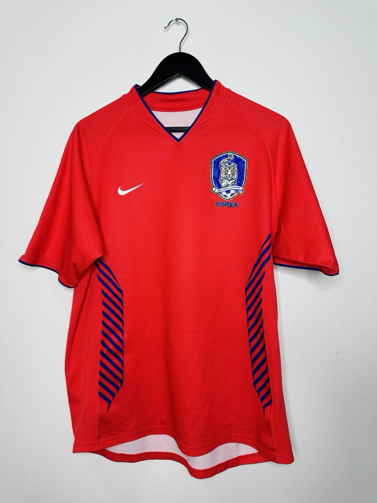 SOUTH KOREA 2005-2007 HOME ORIGINAL Nike FOOTBALL SHIRT LARGE SOCCER JERSEY