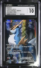 Cobalion EX Gem Mint CGC 10 Pokemon 2011 Noble Victories 100 Full Art on eBay