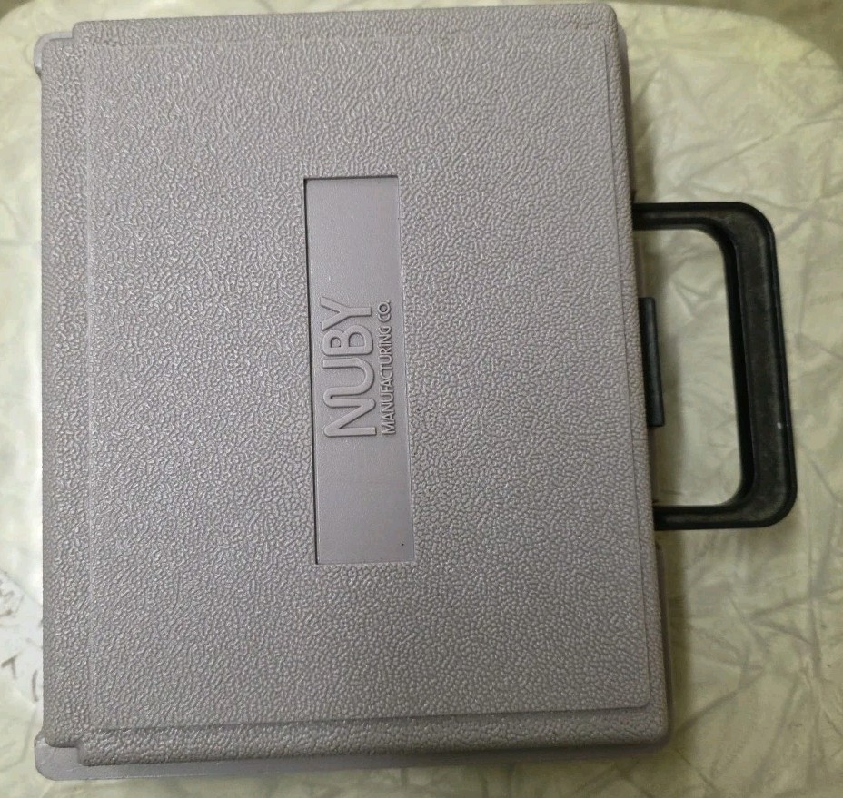 Nintendo GameBoy Gray Hard Shell Case NUBY- Empty