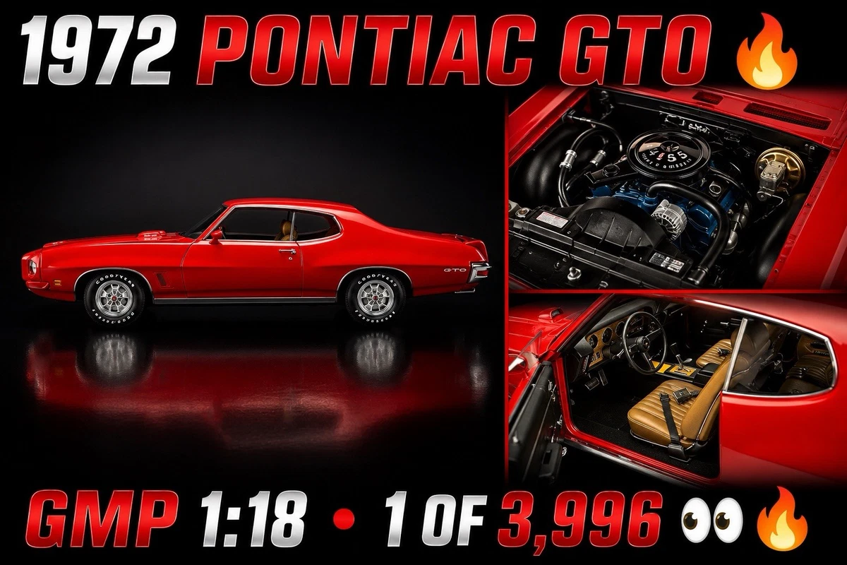 GMP Pontiac 1:18 Diecast & Toy Vehicles for sale - eBay