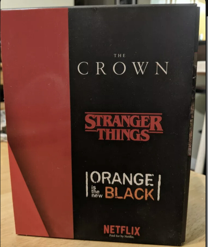 NETFLIX Series BoxSet: The Crown S1, Stranger Things S1, and