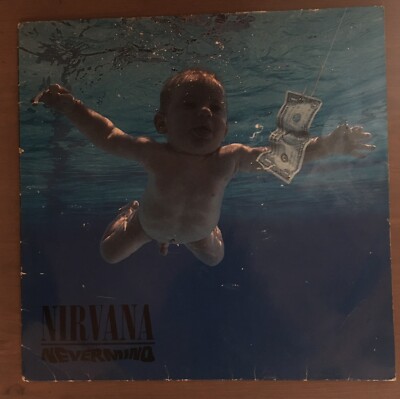 Nirvana Nevermind Vinyl LP Germany  1991 First Press Rare Kurt Cobain