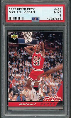 Michael Jordan 1992 Upper Deck Basketball Card #488 Graded Michael Jordan 1992 Upper Deck Basketball Card #488 Graded