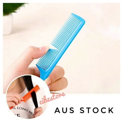 Parting Comb Rat Tail End Hair Section Styling Antistatic Plastic Brush Tool AU  - Picture 1 of 6