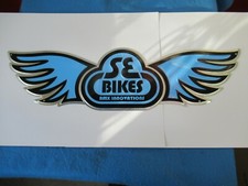 SE Bike Wing Di-Cut Embossed Aluminum Metal W...