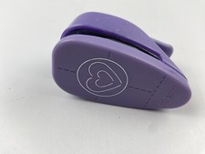 EK Success Half Heart Paper Punch Shapers Scrapbooking Valentines Day