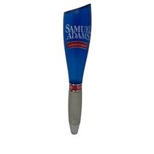 Samual Adams Boston Lager Beer Tap Handle 13" Man Cave Bar Pub Style Blue Logo