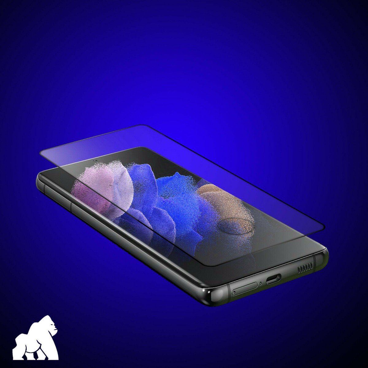 Samsung Galaxy S21 5G Tempered Glass Full Screen Protector Curved Screen  Edge - Main Image