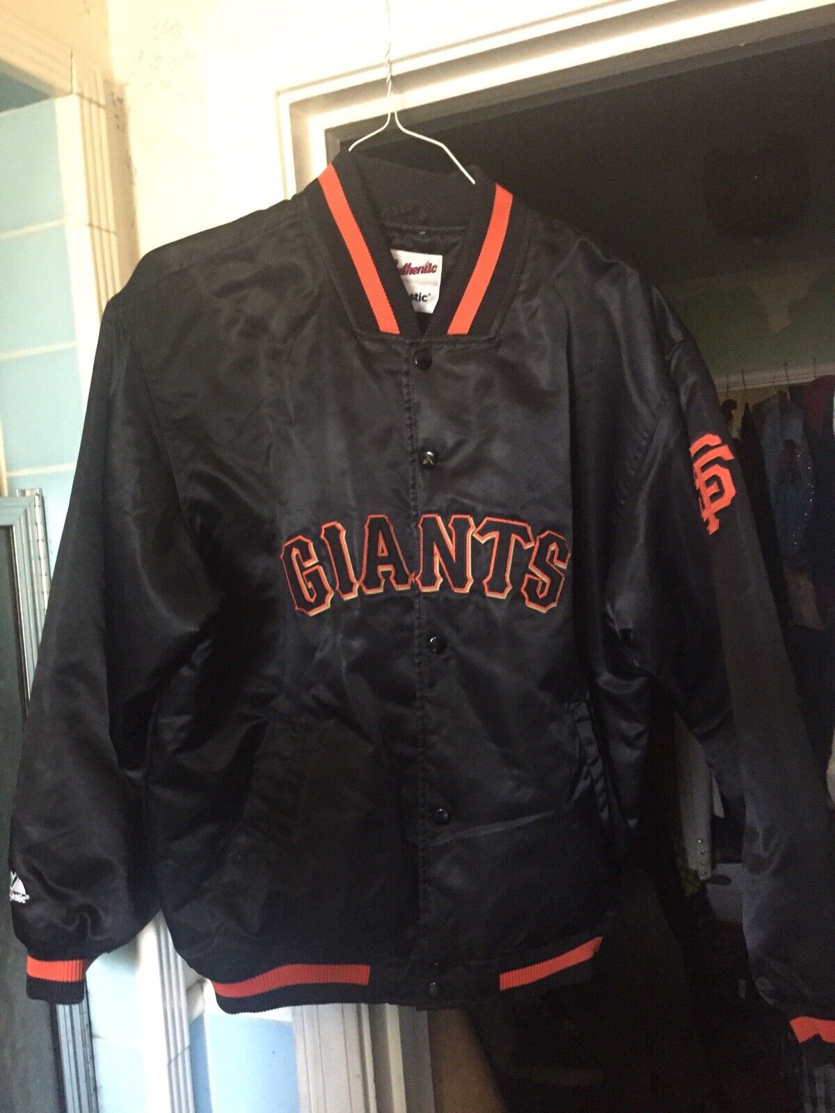 ツベースボ ヤフオク! - majestic San Francisco Giants Buster Posey サ... トする