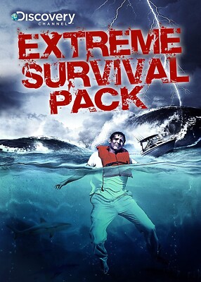 Extreme Survival Pack  - Discovery Channel - 5 episodes  3hr 30min  - New DVD