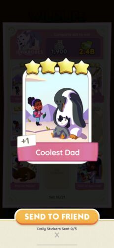 Monopoly Go Coolest Dad Set 18 - Afbeelding 1 van 1