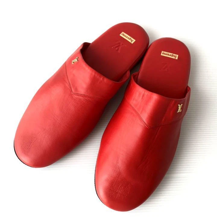 Louis Vuitton Hugh Slipper Supreme Red Men's - Sneakers - US