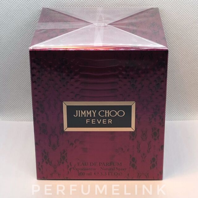 JIMMY CHOO FEVER 100ml EDP Spray Women's Perfume NEW IN SEALED BOX