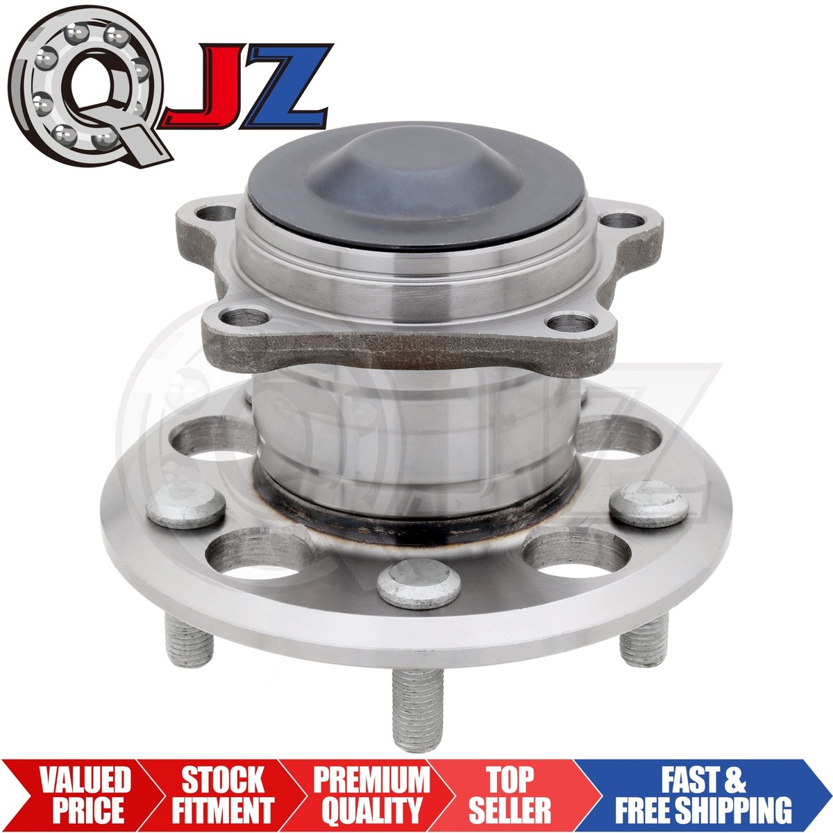 WJB Rear Wheel Hub Bearing Assembly WA512213 - Fits Timken HA594241 / Moog 512213, With ABS Sensor