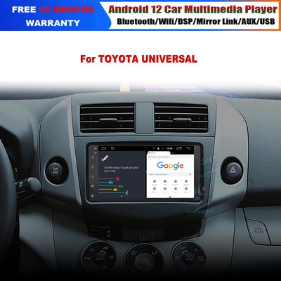 7'' GPS Navigation für Toyota Alphard Avensis Verso Fortuner Android 12 Autoradio