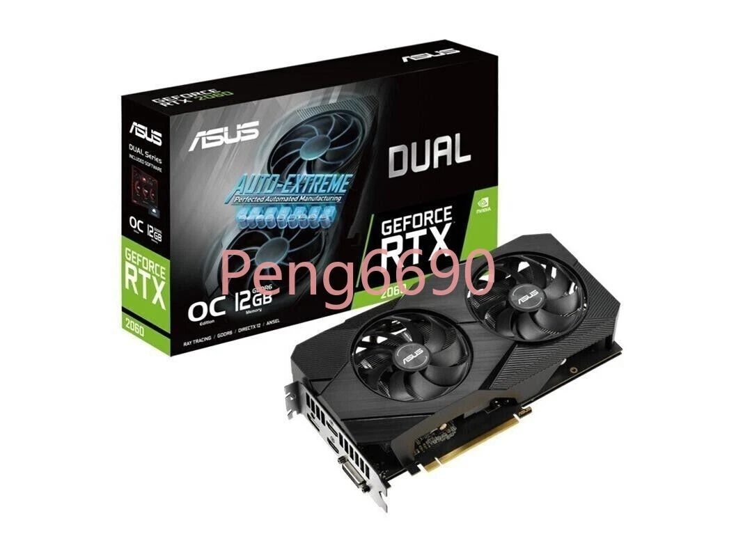ASUS NVIDIA GeForce RTX 2060 NVIDIA Computer Graphics Cards for