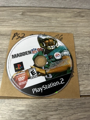 Madden NFL 2006 (PS2, 2005) Disc Only