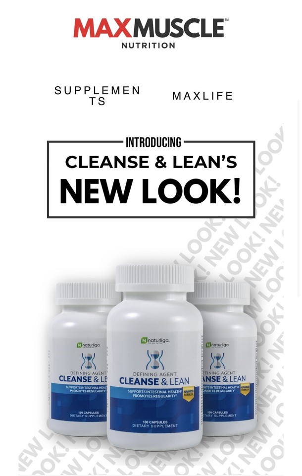 Max Cleanse & Lean Dietary Supplement 100 Caps | eBay