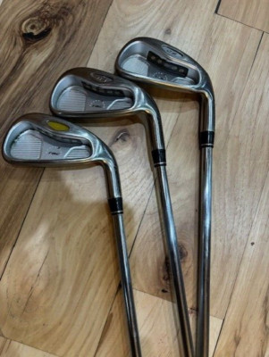 Taylor Rac Irons 3 Taylor Made Rac Oversize Golf Irons 3,4 & 6 Irons Reg Steel Flex | eBay